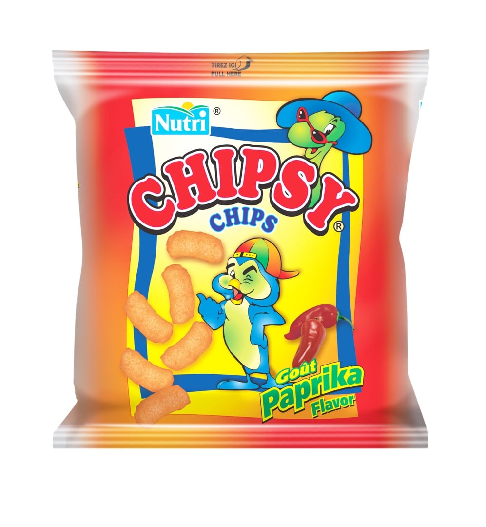 chipsy paprika